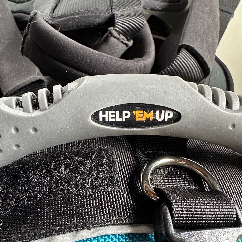 Help 'Em Up Blue & Black Dog Lifting Harness - Picture 2 of 3